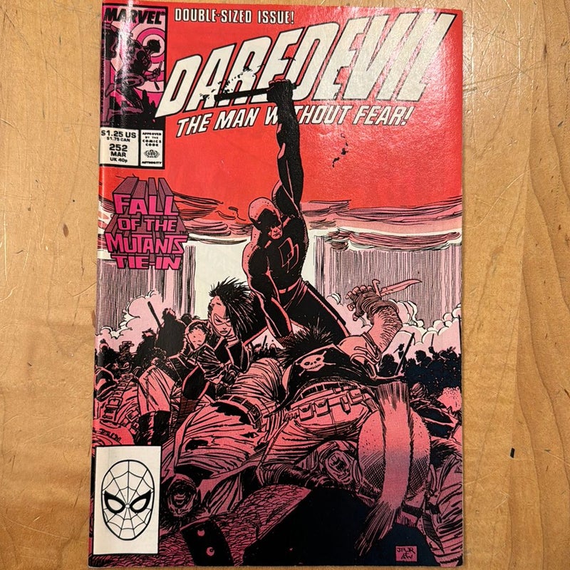 Daredevil Marvel comic 252 Mar