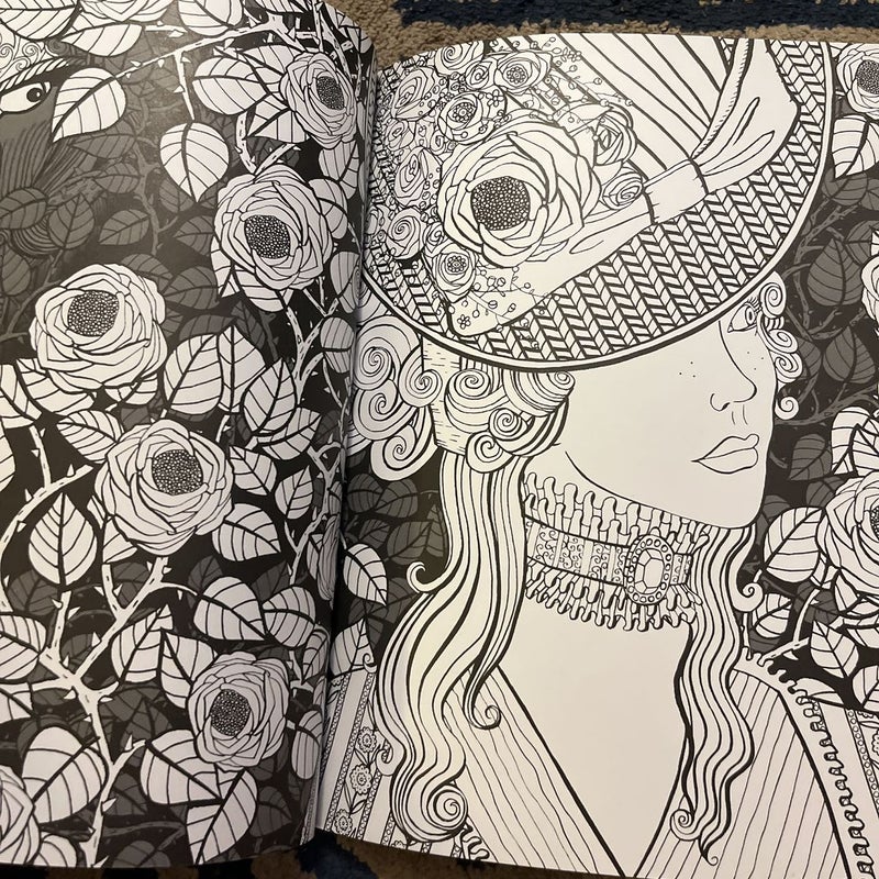 Beauty and the Beast: a Coloring Book