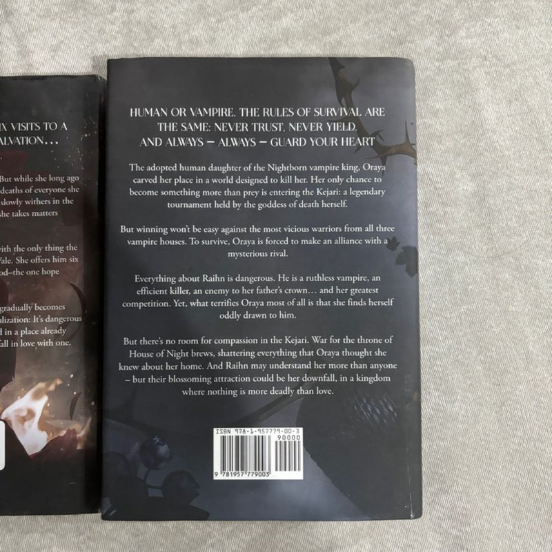 Carissa broadbent indie hardcovers (serpent and the wings of night, six scorched roses)