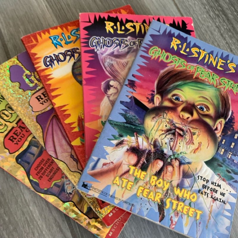 Vintage Goosebumps: Reader Beware, Ghosts Of Fear Street, 90s Teen Horror, R.L. Stine 