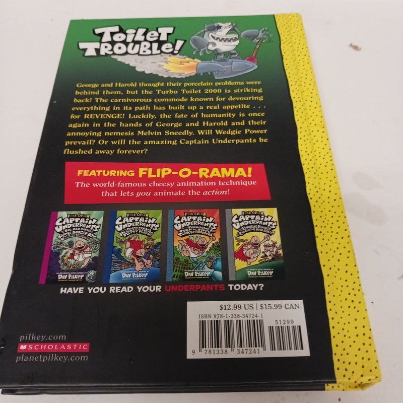 Captain Underpants and the Tyrannical Retaliation of the Turbo Toilet 2000: Color Edition (Captain Underpants #11)