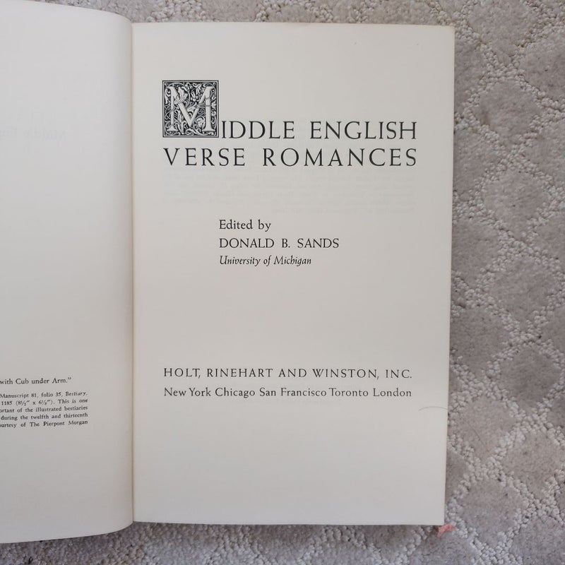 Middle English Verse Romances (1966)