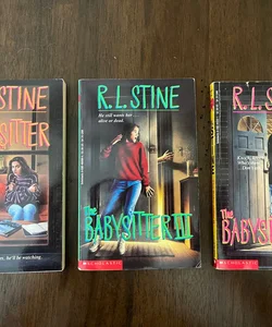  The Babysitter Series 1-3 Books I, II, & III 80s/90s Vintage Horror