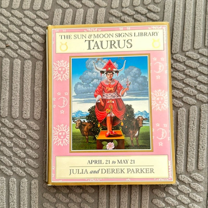 The sun and moon signs library Taurus