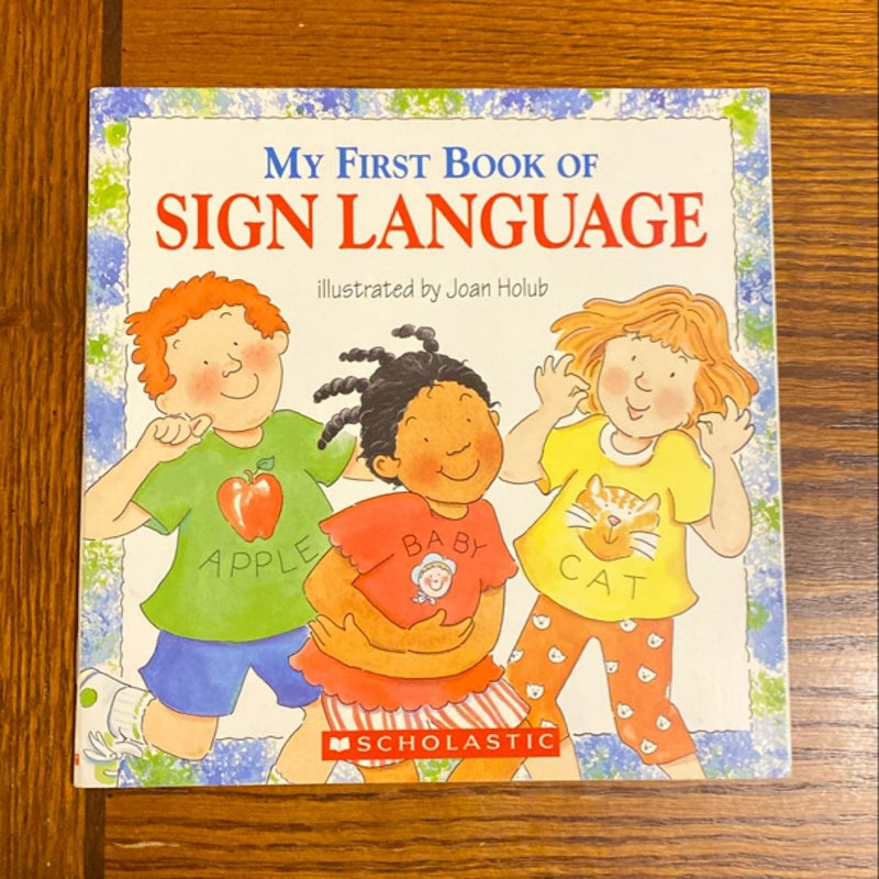 My First Book of Sign Language