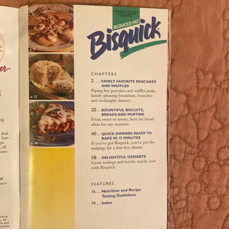 Betty Crocker Bisquick Reduced Fat