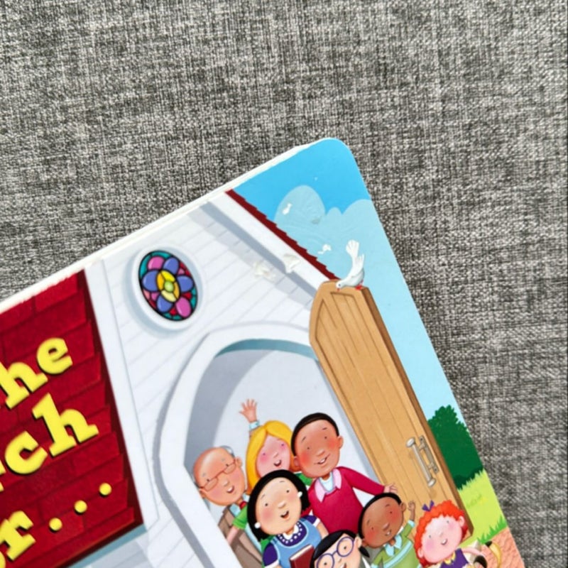 Open the Church Door (board book)