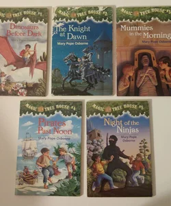 Dinosaurs Before Dark, The Knoght At Dawn, Mummies in the Morning, Pirates Past Noon, Night of the Ninjas Bundle