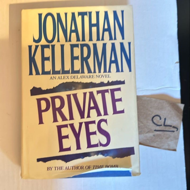 Jonathan Kellerman Private Eyes