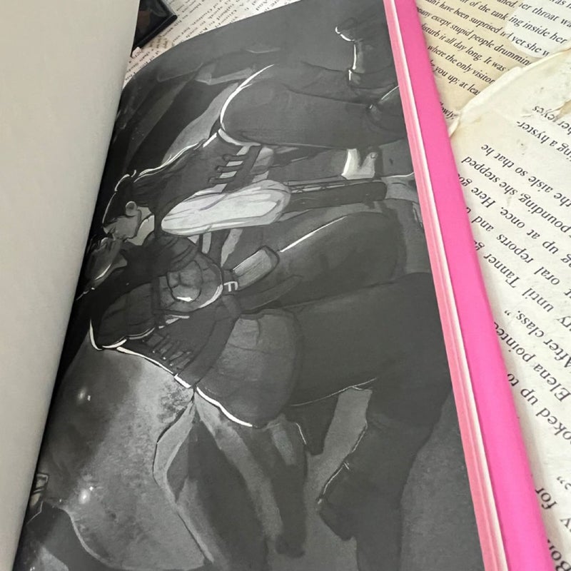 The Veiled Kingdom signed special edition sprayed edges