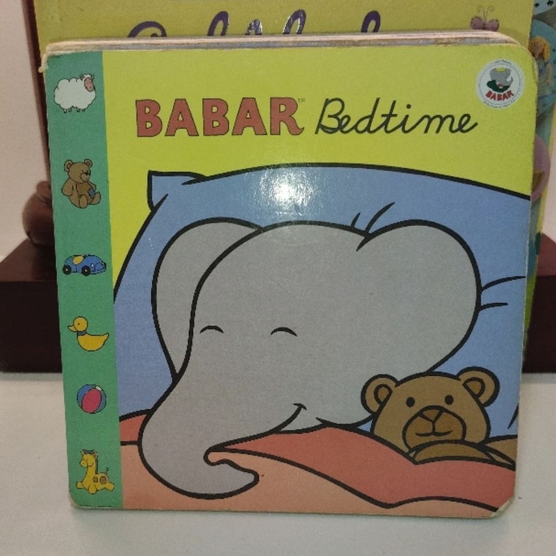 Bear & Animal Friends Board Book Lot of 5 - Goldilocks, Babar, Dinosaur, More!