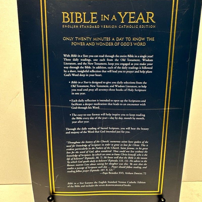 Bible in a Year ESV Catholic Edition