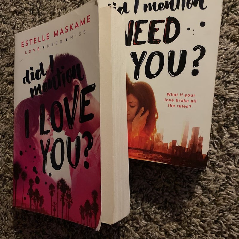 Did I Mention I Love You?