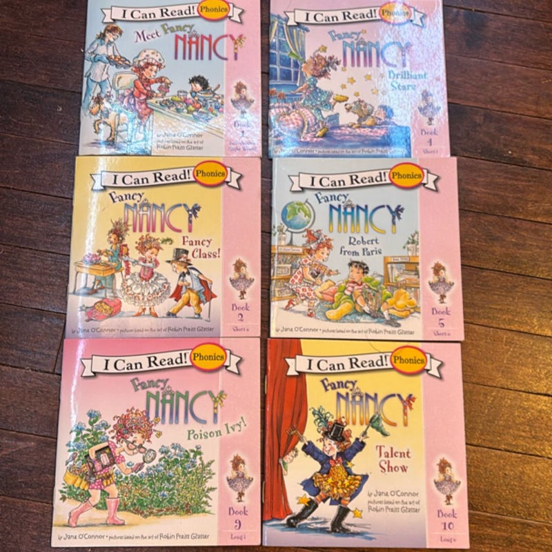 Fancy Nancy I can read mini stories