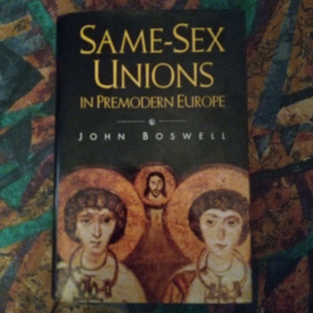 Same-Sex Unions in Premodern Europe