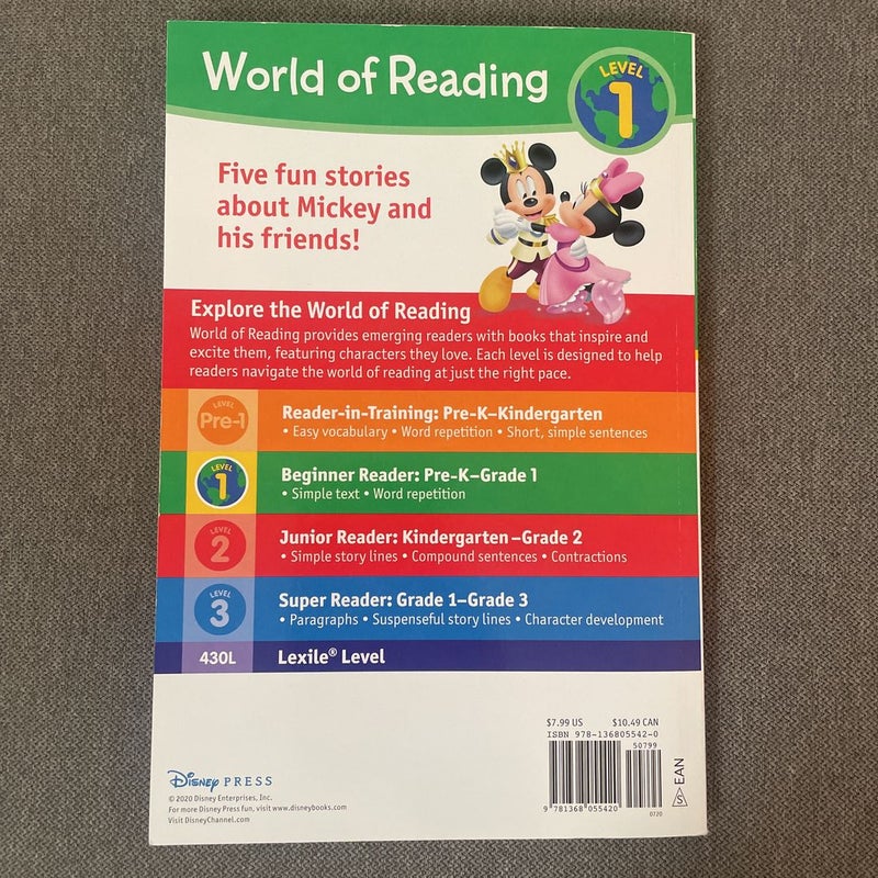 World of Reading Disney Junior Mickey: Friendship Tales