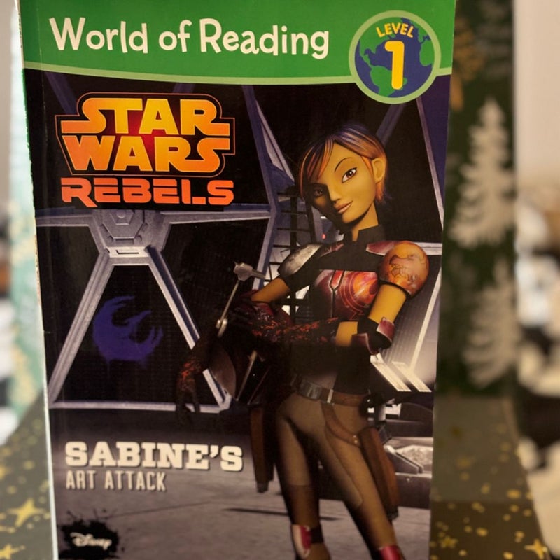 World of Reading Star Wars Rebels Sabine's Art Attack