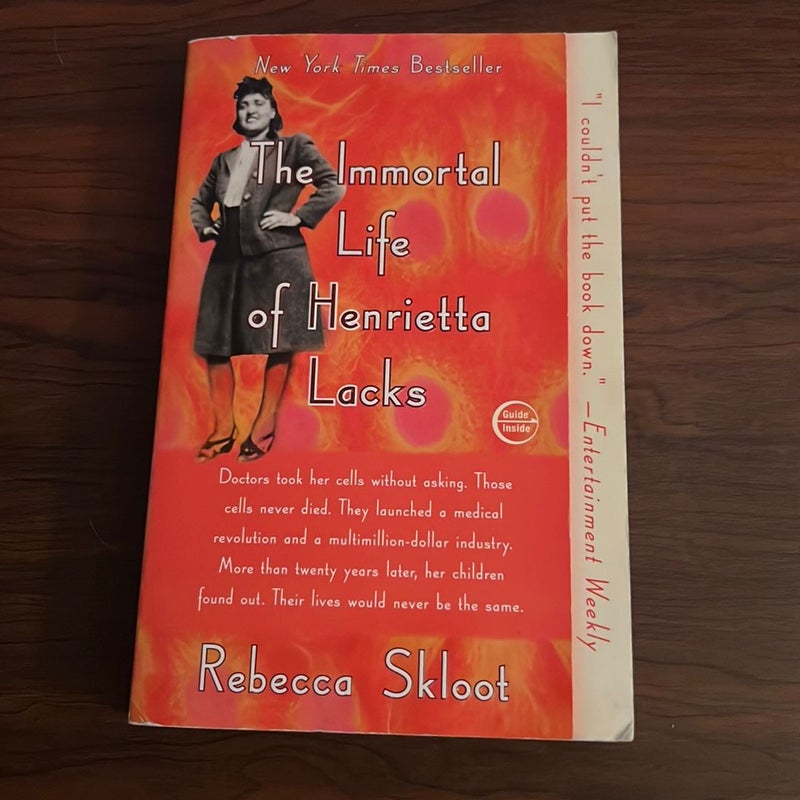 The Immortal Life of Henrietta Lacks