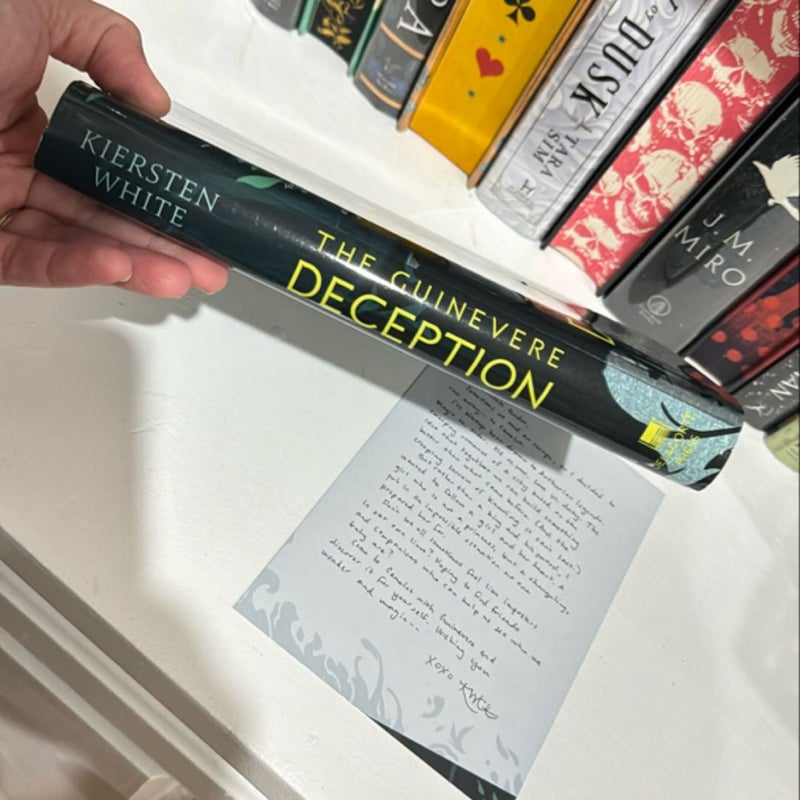 The Guinevere Deception Owlcrate Edition Signed