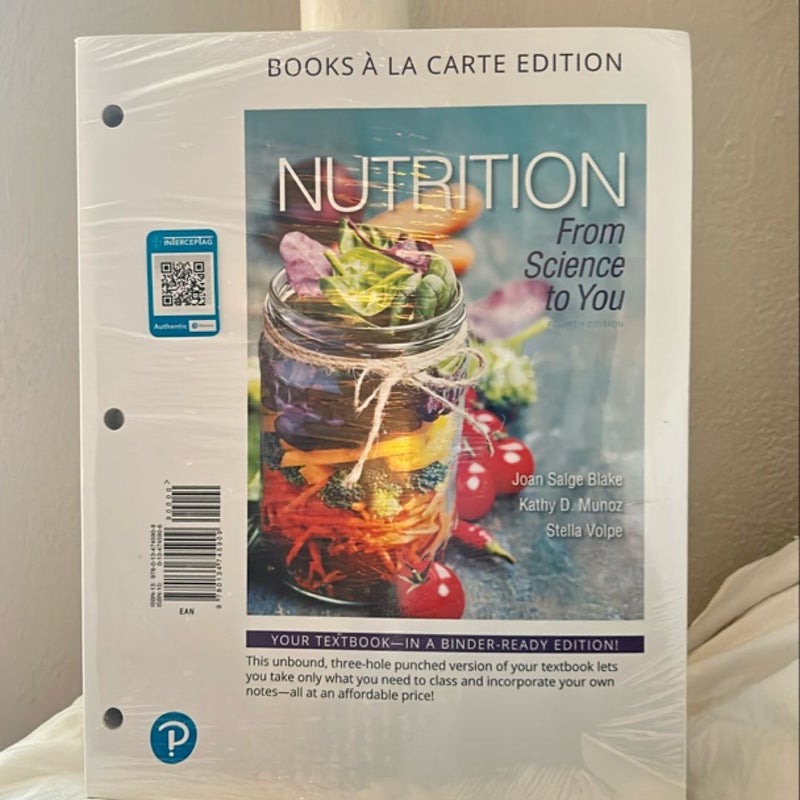 Nutrition (Looseleaf/Binder Ready)