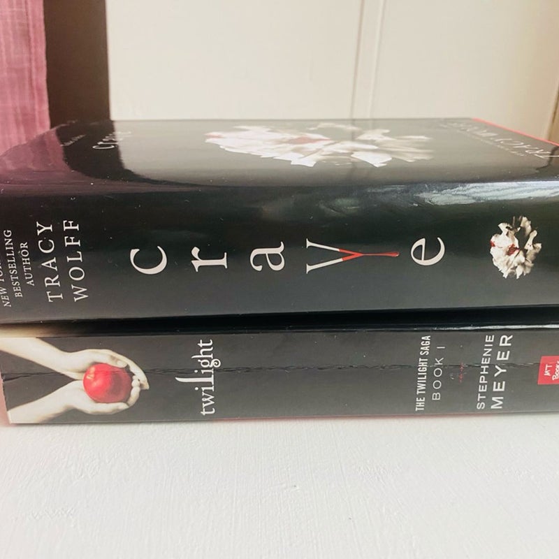 Crave (Hardcover) Twilight (Paperback)