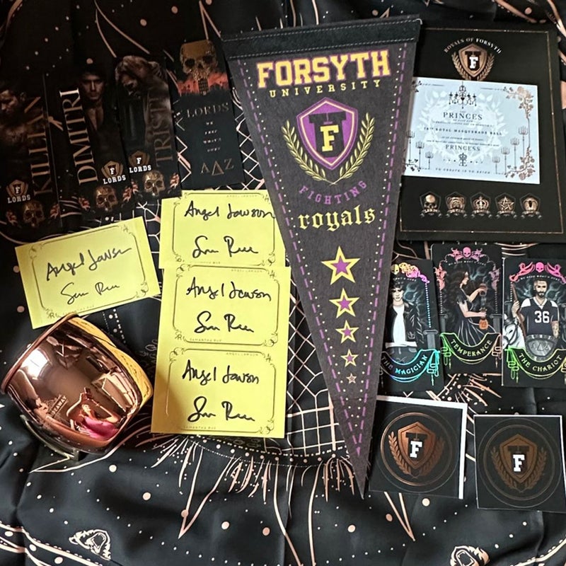 Lords of popular Forsyth Kickstarter Swag