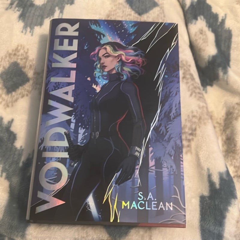 洋書 VOIDWALKER Illumicrate edition English Voidwalker by S.A. MacLean book only (Illumicrate 'Kill This
