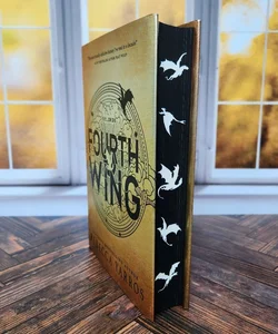 Fourth Wing - First Edition with Stenciled Edges