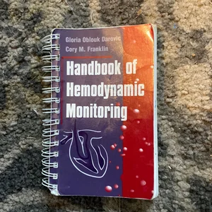 Handbook of Hemodynamic Monitoring