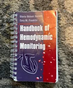 Handbook of Hemodynamic Monitoring