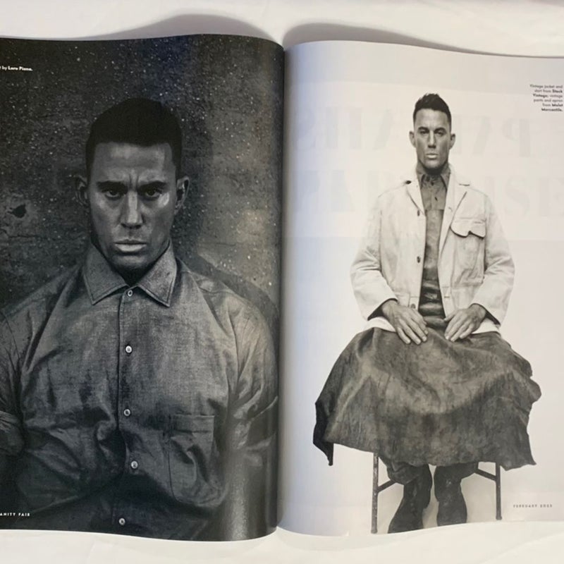 Vanity Fair Channing Tatum “Brings Back the Magic” Issue February 2023 Magazine 