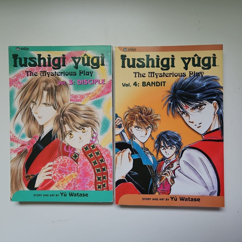Fushigi yûgi, Vol. 1, 2, 3 and 4