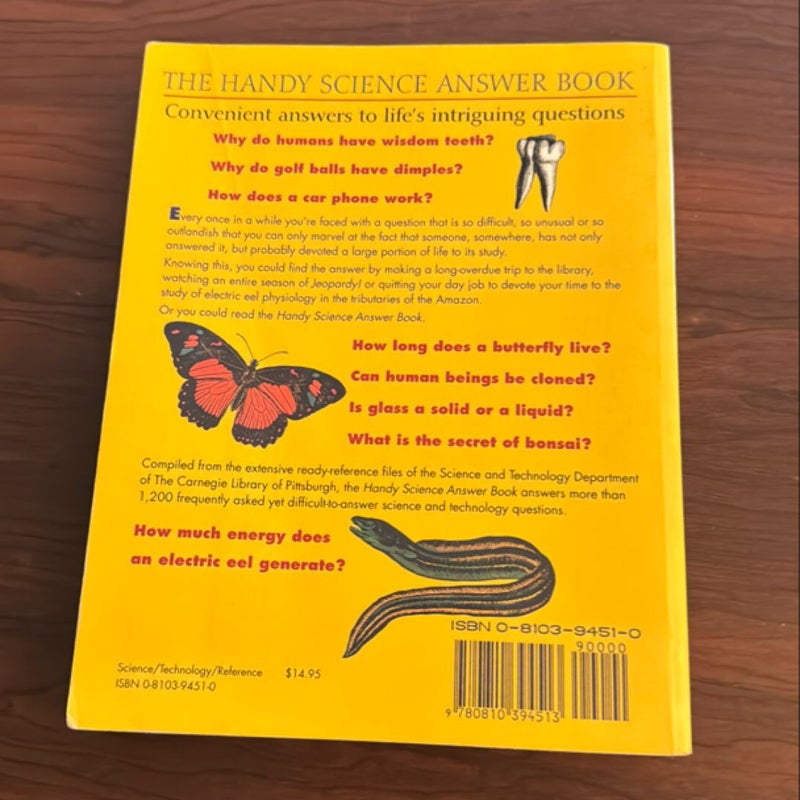 The Handy Science Answer Book