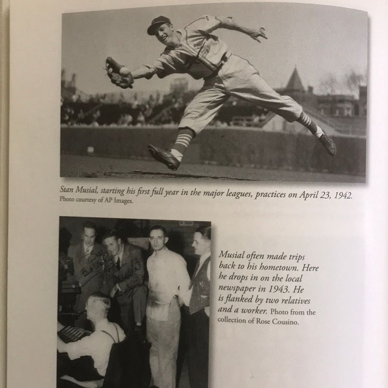 Stan Musial St. Louis Cardinals Signed Stan The Man Inc AD