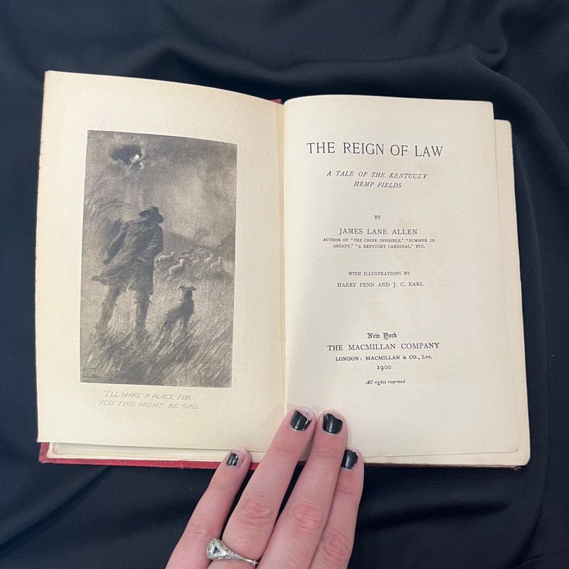 The Reign of Law (Antique 1900)