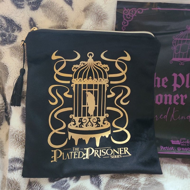 Bookish box The Plated Prisoner inspired kindle bag