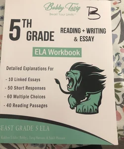 5th Grade Reading + Writing and Essay ELA Workbook - BOBBY TARIQ