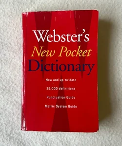 Webster's New Pocket Dictionary (PRICE NEGOTIABLE)