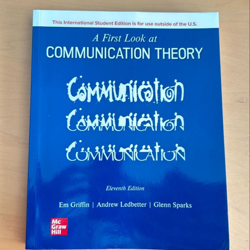 A First Look at Communication Theory