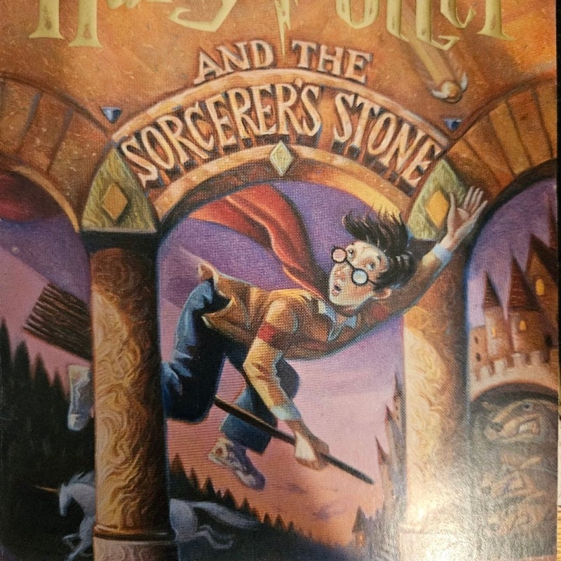 Harry potter and the sorcerer's stone.