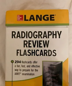 LANGE Radiography Review Flashcards