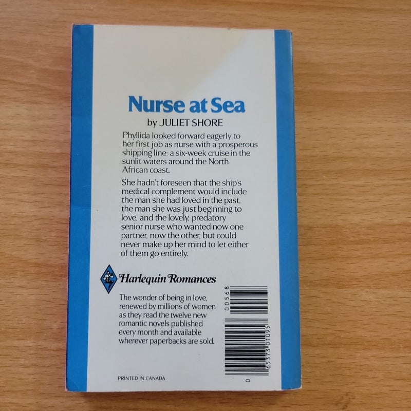 Nurse at Sea (1958 Harlequin)