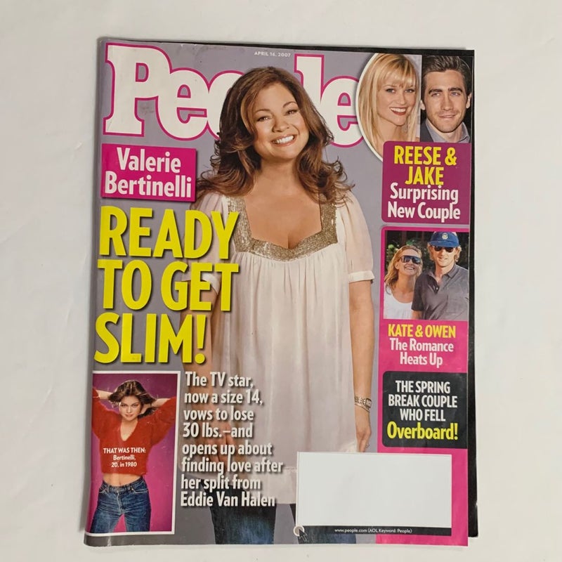 Vintage People Valerie Bertinelli “Ready To Get Slim” Issue & More April 2007 Magazine