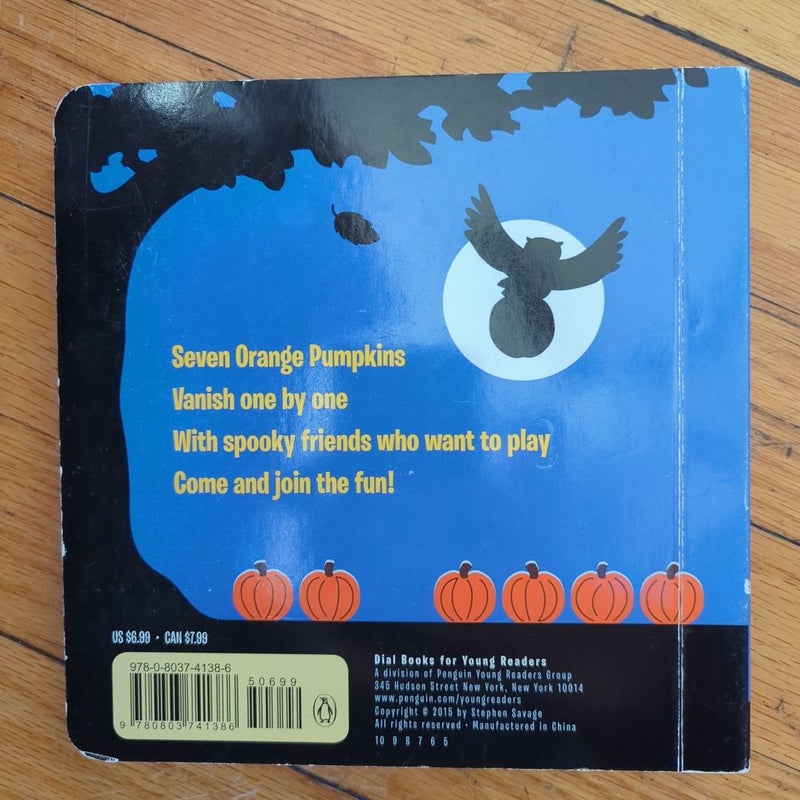 Seven Orange Pumpkins Board Book