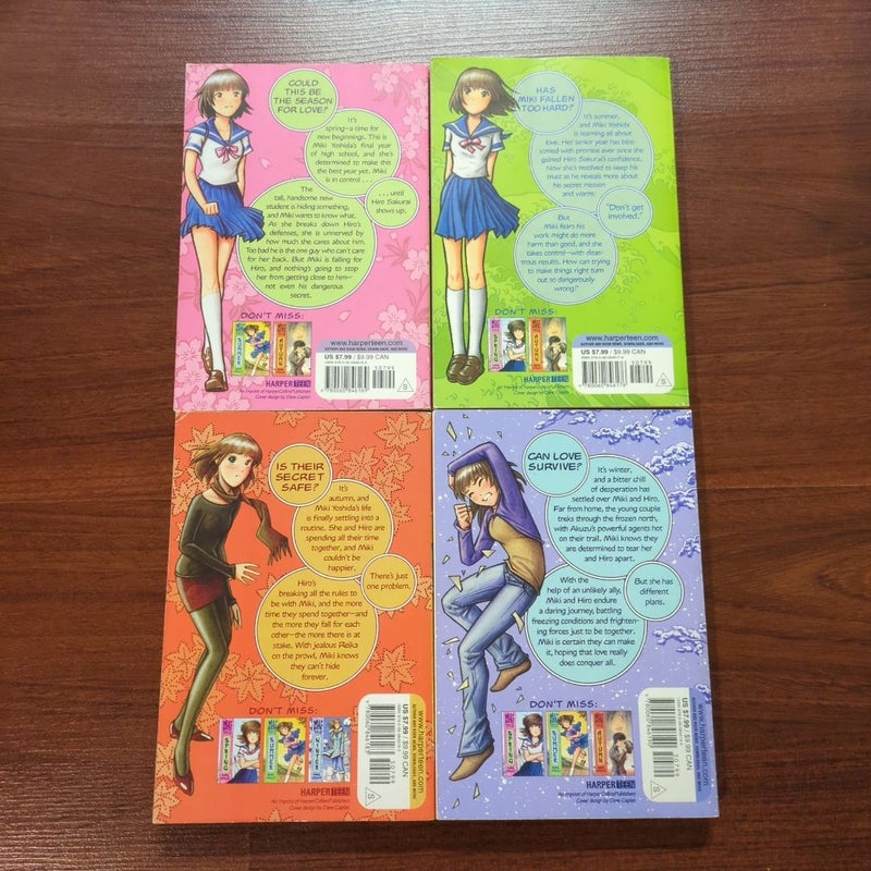Miki Falls manga volume 1-4