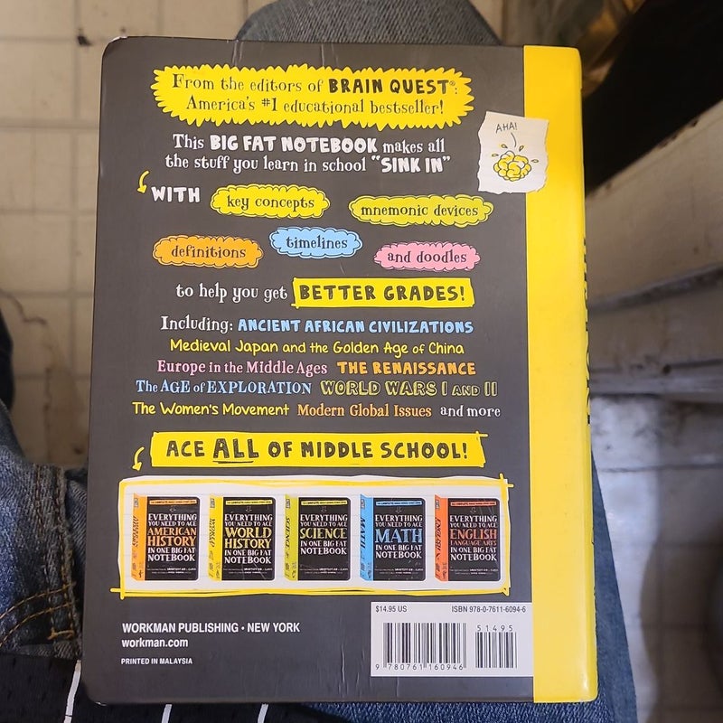 Everything You Need to Ace World History in One Big Fat Notebook