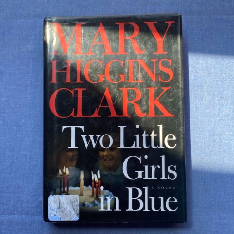 Two Little Girls in Blue