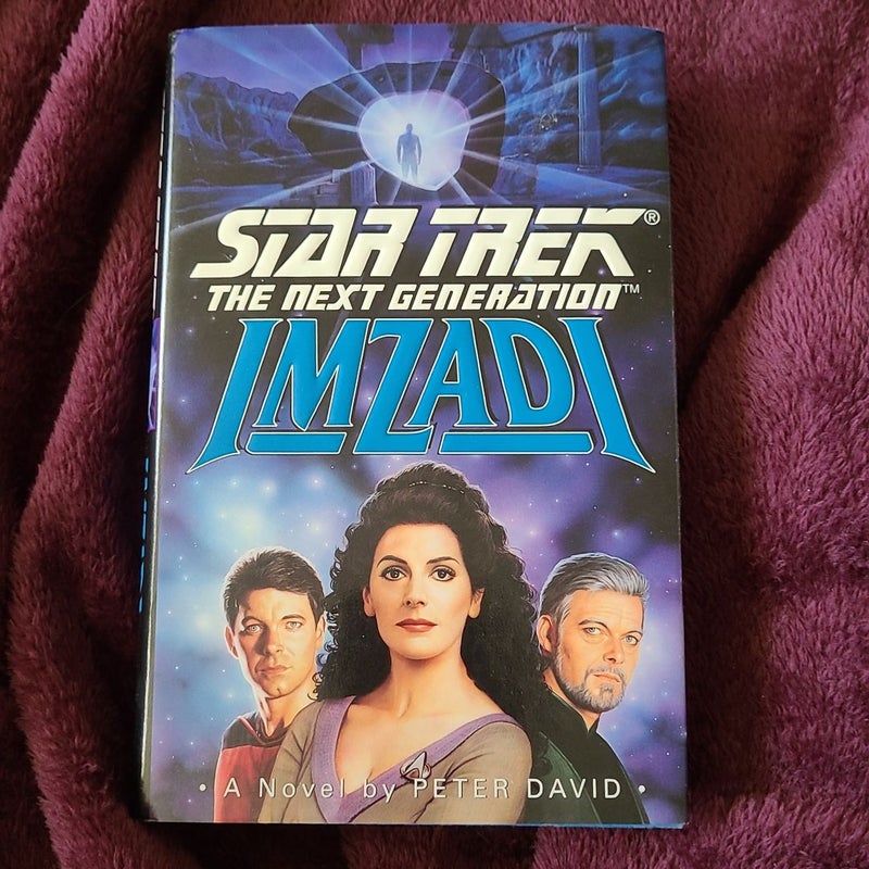 Star Trek the Next Generatiom Imzadi *First Printing*