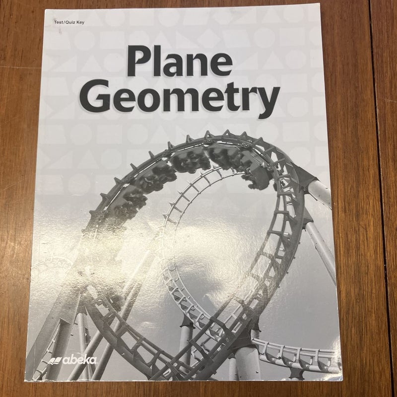 Abeka plane geometry test/quiz key