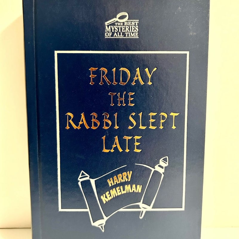 Friday The Rabbi Slept Late